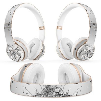 Autocolant pentru căști cu design floral pentru Beats Solo 2 solo 3 Autocolant pentru căști wireless pentru solo2 solo3 Autocolant de vinil