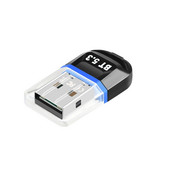 USB Bluetooth-kompatibilan 5.3 adapter bežični odašiljač prijemnik za kompatibilne-bluetooth 2.0/3.0/4.0/5.0-/5.1 uređaje