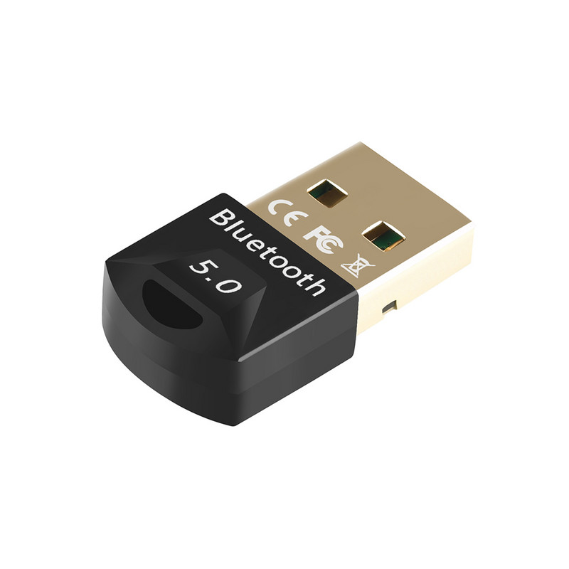 Adaptor receptor wireless USB compatibil Bluetooth 5.0 pentru computer PC Plug and Play cu adaptor cip RTL8761B