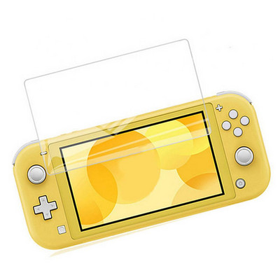 Mini skaidrus skaidrus 10D 9H grūdinto stiklo ekrano apsauginė plėvelė, skirta Nintendo Switch Lite