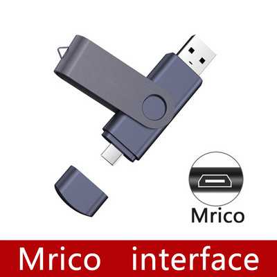 2TB метални USB 3.0 флаш устройства Високоскоростно флеш устройство 1TB USB устройство преносим SSD 2TB памет USB флаш диск TYPE-C адаптер 2023