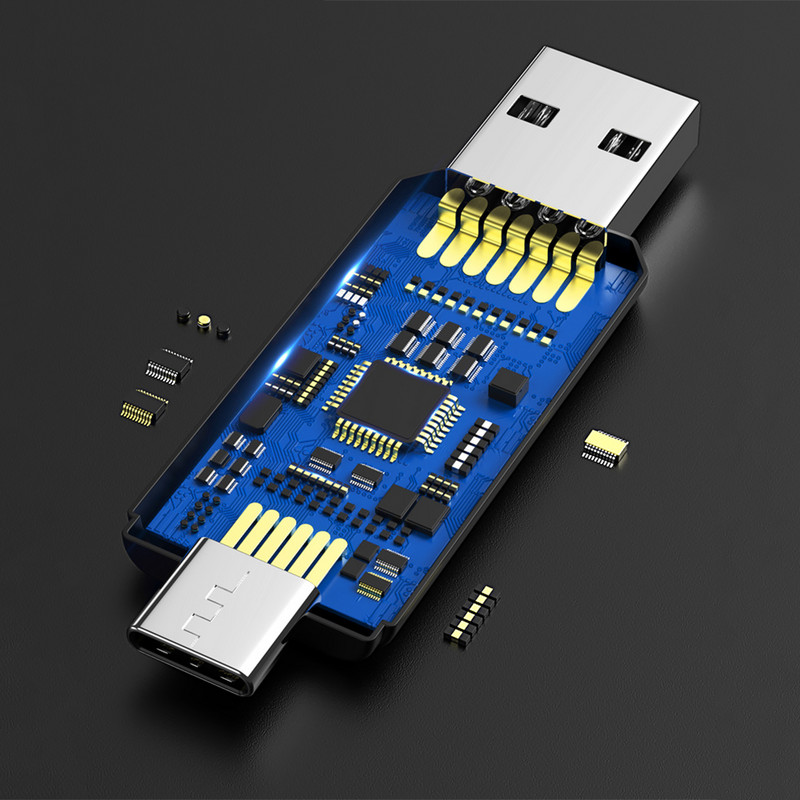 2 TB metāla USB 3.0 zibatmiņas diski ātrgaitas zibatmiņas disks 1 TB USB disks pārnēsājams SSD 2 TB atmiņa USB zibatmiņas disks TYPE-C adapteris 2023