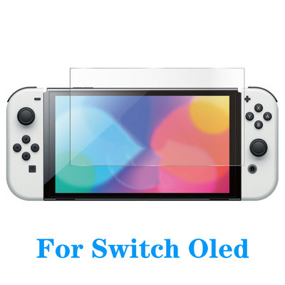 Edzett üveg védőfólia átlátszó teljes képernyővédő védőburkolat Nintend Switch Oled NS Lite védőburkolathoz