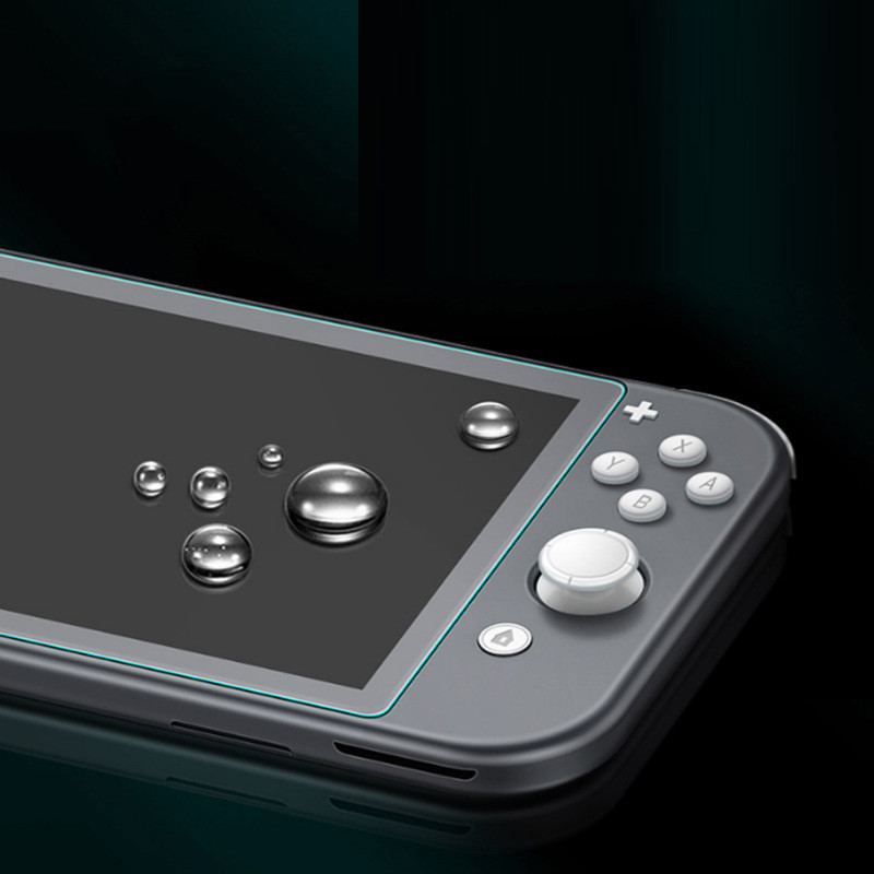 Edzett üveg védőfólia átlátszó teljes képernyővédő védőburkolat Nintend Switch Oled NS Lite védőburkolathoz