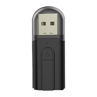 Bezvadu audio USB uztvērējs Ātrgaitas Bluetooth 5.0 adapteris Dongle raidītājs mūzikas uztvērējs datora klēpjdatoram