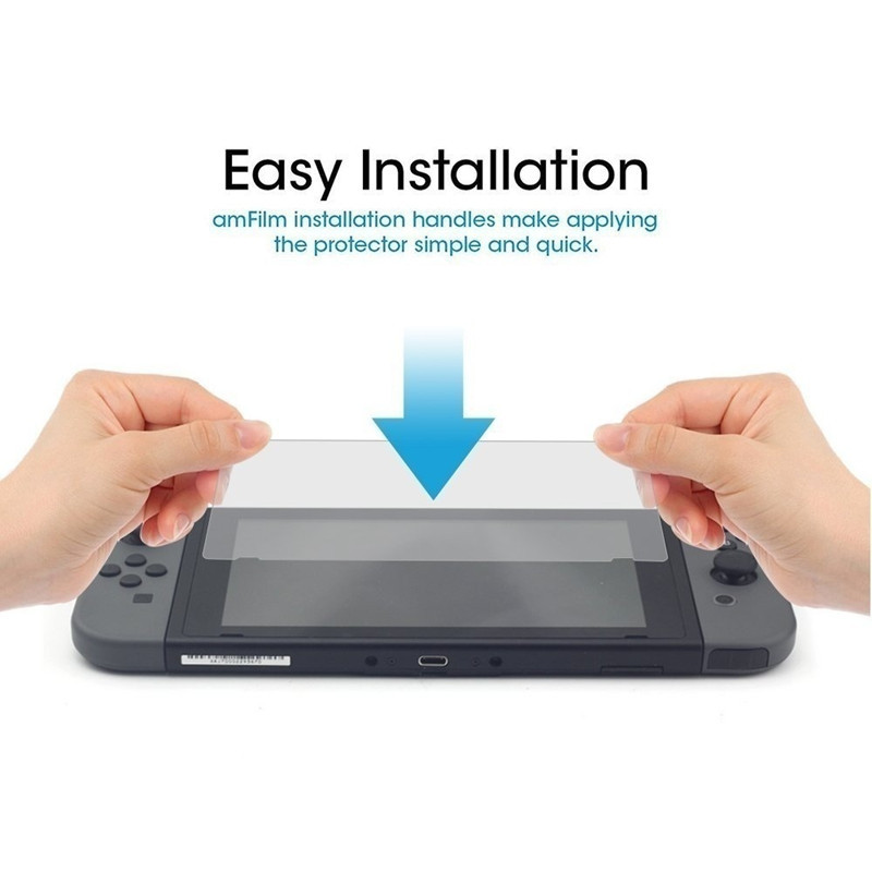 Grūdinto stiklo ekrano apsauga, skirta Nintend Switch Lite dėklui. Visas dangtelis skirtas Nintendo Switch Loed Nintendoswitch Lite priedai