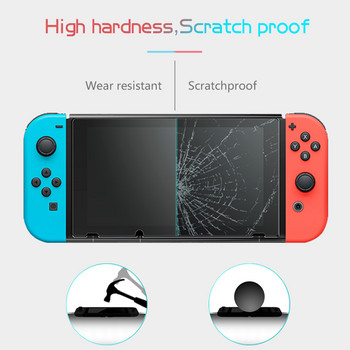 Data Frog 2Pcs Glass Screen Protector High Hardness Full 9H Compatible-Nintendo Switch Anti-scratch NS Console Accessories 2022