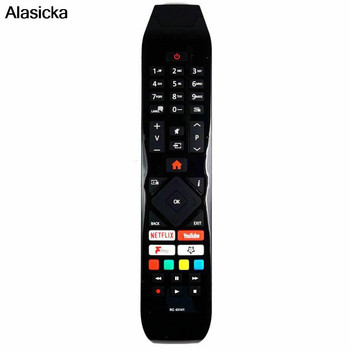 Нов RC43141 за дистанционно управление за телевизор Hitachi 24HB21T65U 32HB26T61UA 43HB26T72U 43HK25T74U 55HL7000 32HE4000 24HE2000 Smart TV