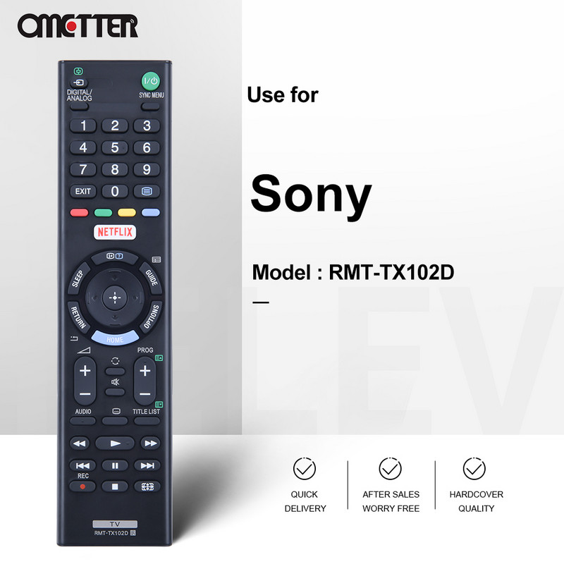 Sobib Sony teleri kaugjuhtimispuldile RMT-TX102D RMTTX102D RMT-TX101D RMT-TX100D KDL-32R500C KDL-40R550C KDL-48R550C