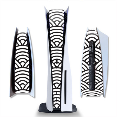 Autocolante din mijloc Piele pentru discul PS5 Ediție digitală Consolă PS5 Partea centrală Bandă decorativă de protecție Decal pentru accesorii PS5