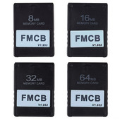 FMCB v1.953 memorijska kartica za PS2 Playstation 2 besplatna McBoot kartica 8MB 16MB 32MB 64MB OPL MC Boot programska kartica