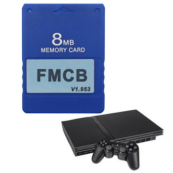FMCB v1.953 Карта с памет за PS2 Playstation 2 Безплатна карта McBoot 8MB 16MB 32MB 64MB OPL MC Boot Program Card