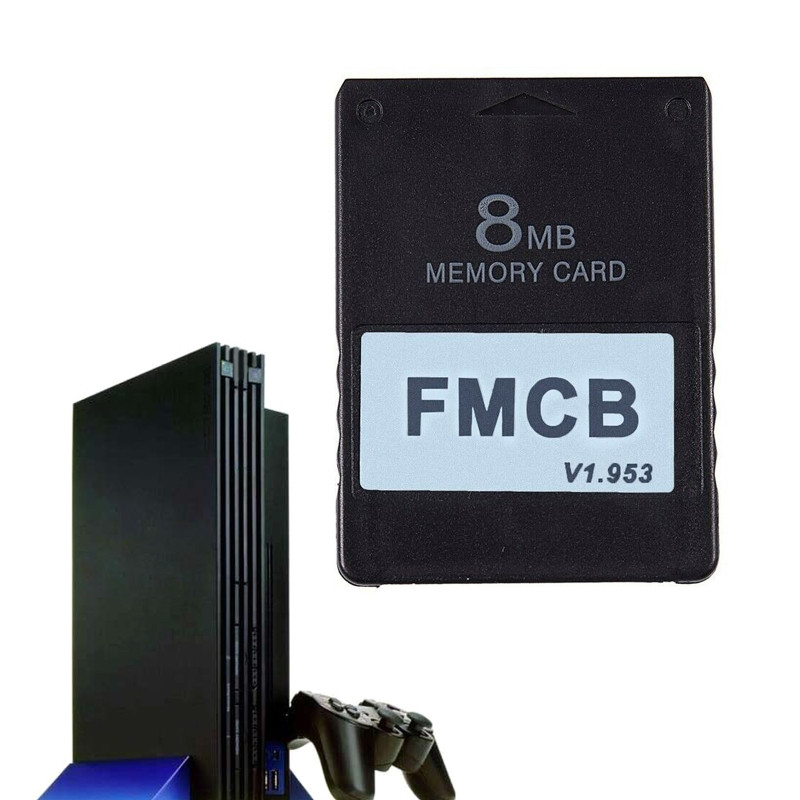 FMCB v1.953 memorijska kartica za PS2 Playstation 2 besplatna McBoot kartica 8MB 16MB 32MB 64MB OPL MC Boot programska kartica