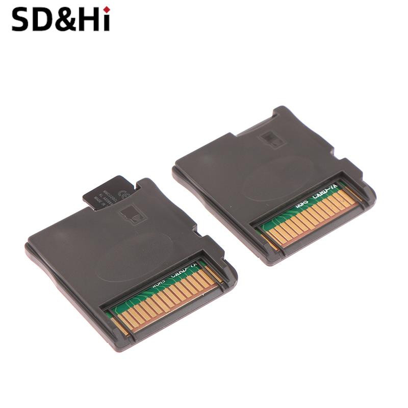 R4 videospēļu atmiņas karte Nintend NDS NDSL R4 DS degošajai kāršu spēlei zibatmiņas karšu atbalsts TF kartes adaptera ierakstīšanas karšu lasītājs