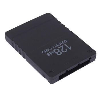 Μαύρη μονάδα παιχνιδιών με κάρτα μνήμης 256MB 128MB Save Saver Data Stick για Sony PS2 PS για Playstation 2