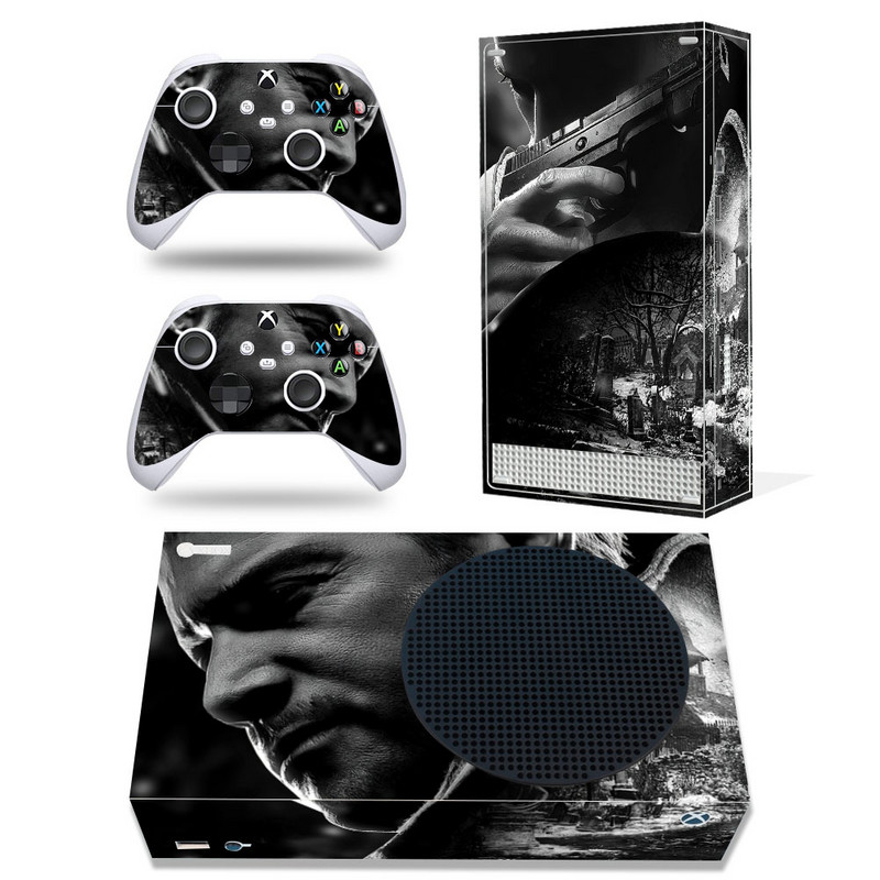 Village 4217 Xbox seria S Skin Sticker Decal Cover Xbox Series Vinyl XSS Skin Consola și 2 controlere