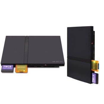 Многофункционален адаптер за карта с памет за PS2 MX4SIO SIO2SD Преносим четец на карти за PS2 игрови конзоли + 32MB 64MB FMCB карта