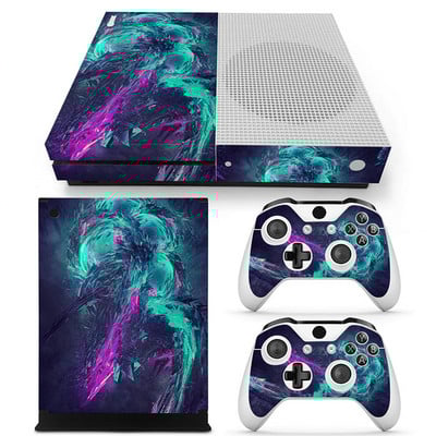 Autocolant pentru consola X box one s și autocolant pentru 2 controlere pentru autocolant de vinil X BOX ONE S pentru autocolant pvc x box one s