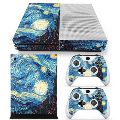 Autocolant pentru consola X box one s și autocolant pentru 2 controlere pentru autocolant de vinil X BOX ONE S pentru autocolant pvc x box one s