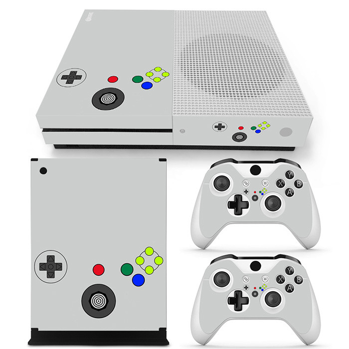 Autocolant pentru consola X box one s și autocolant pentru 2 controlere pentru autocolant de vinil X BOX ONE S pentru autocolant pvc x box one s