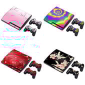 Autocolant nou cu decal pentru corp complet pentru PlayStation pentru consola PS3 SLIM