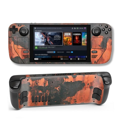 Aesthetic Skin Vinyl for Steam Deck Console Full Set Προστατευτικό κάλυμμα περιτυλίγματος αυτοκόλλητων για αυτοκόλλητα Premium κονσόλας Valve