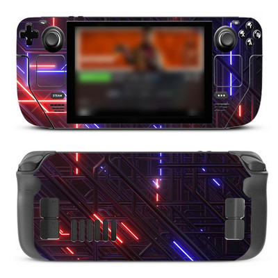 Aesthetic Skin Vinyl for Steam Deck Console Full Set Προστατευτικό κάλυμμα περιτυλίγματος αυτοκόλλητων για αυτοκόλλητα Premium κονσόλας Valve