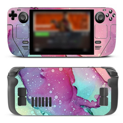 Aesthetic Skin Vinyl for Steam Deck Console Full Set Προστατευτικό κάλυμμα περιτυλίγματος αυτοκόλλητων για αυτοκόλλητα Premium κονσόλας Valve