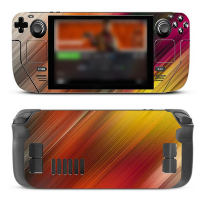 Aesthetic Skin Vinyl for Steam Deck Console Full Set Προστατευτικό κάλυμμα περιτυλίγματος αυτοκόλλητων για αυτοκόλλητα Premium κονσόλας Valve