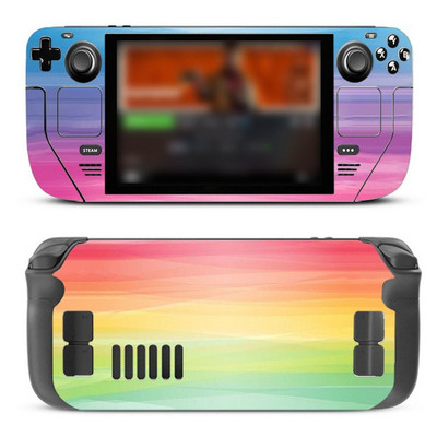 Aesthetic Skin Vinyl for Steam Deck Console Full Set Προστατευτικό κάλυμμα περιτυλίγματος αυτοκόλλητων για αυτοκόλλητα Premium κονσόλας Valve