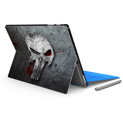 Koponya kialakítása Micro Surface Pro4 bőrön matrica felszíni pro 4-hez Back Full Decal Tablet notebook vinil matrica