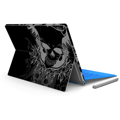 Koponya kialakítása Micro Surface Pro4 bőrön matrica felszíni pro 4-hez Back Full Decal Tablet notebook vinil matrica
