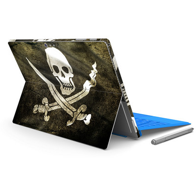 Koponya kialakítása Micro Surface Pro4 bőrön matrica felszíni pro 4-hez Back Full Decal Tablet notebook vinil matrica