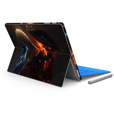 Koponya kialakítása Micro Surface Pro4 bőrön matrica felszíni pro 4-hez Back Full Decal Tablet notebook vinil matrica