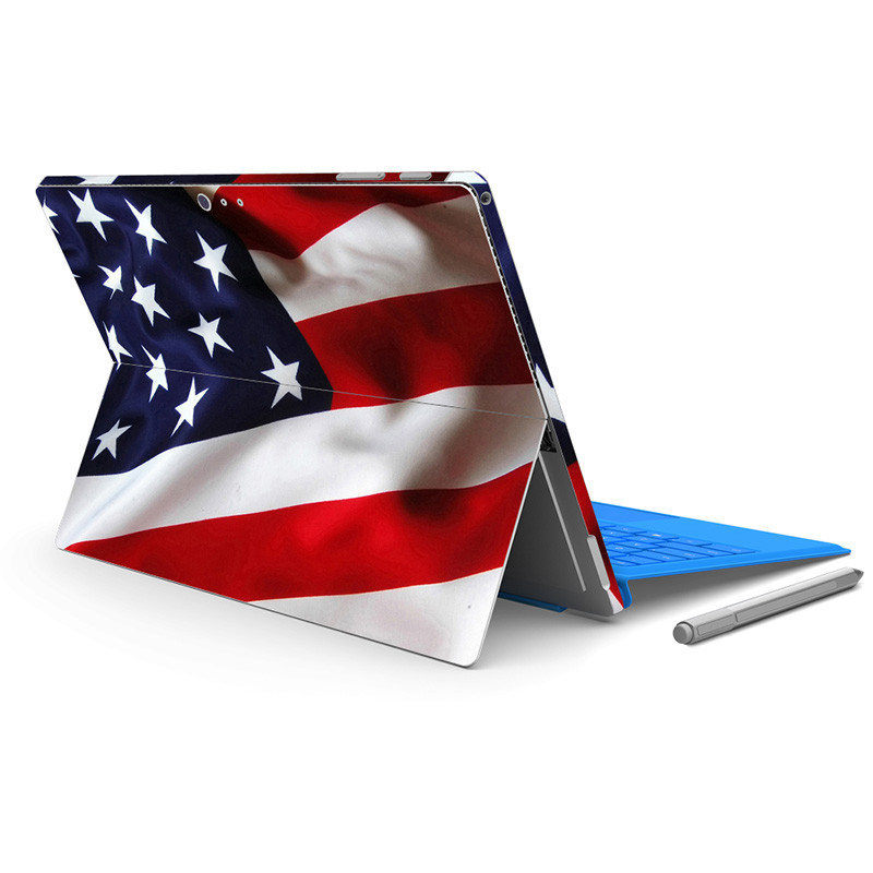 Koponya kialakítása Micro Surface Pro4 bőrön matrica felszíni pro 4-hez Back Full Decal Tablet notebook vinil matrica