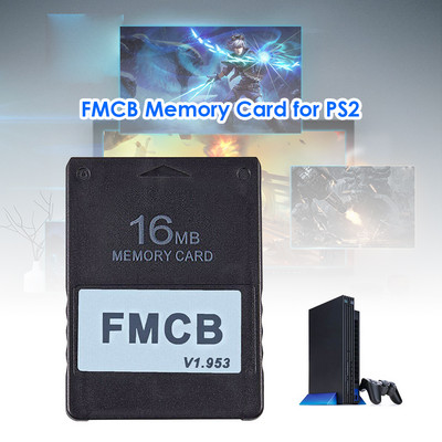 Δωρεάν κάρτα McBoot FMCB για Sony PS2 Playstation 2 Κάρτα μνήμης 8MB/16MB/32MB/64MB