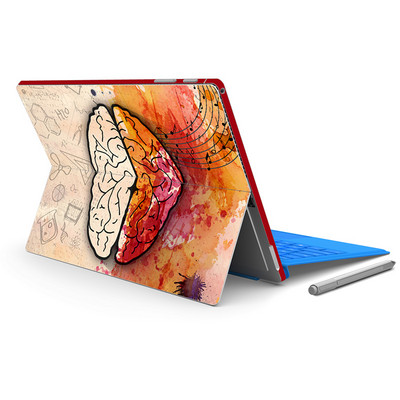 Vrući dizajn za Micro Surface Pro 4 naljepnicu za kožu Stražnja puna naljepnica Tablet prijenosno računalo vinilna naljepnica za naljepnicu za površinu pro4