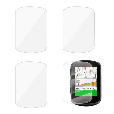 3Pcs HD закалено стъкло с 9H твърдост Протектор на екрана за Edge 840 GPS велосипеден хронометър Протектор на екрана