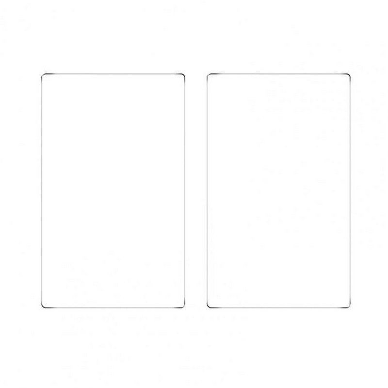 2 ks spoľahlivých vodotesných ochranných fólií na displej konzoly, priehľadných ochranných fólií na konzolu, celoplošných tvrdených fólií na konzolu