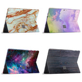 Design din lemn și cer pentru autocolant de piele Micro Surface Pro6 pentru surface pro 6 pro 5 Spate Autocolant de vinil pentru notebook complet pentru tabletă