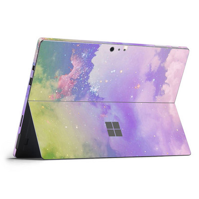 Design din lemn și cer pentru autocolant de piele Micro Surface Pro6 pentru surface pro 6 pro 5 Spate Autocolant de vinil pentru notebook complet pentru tabletă