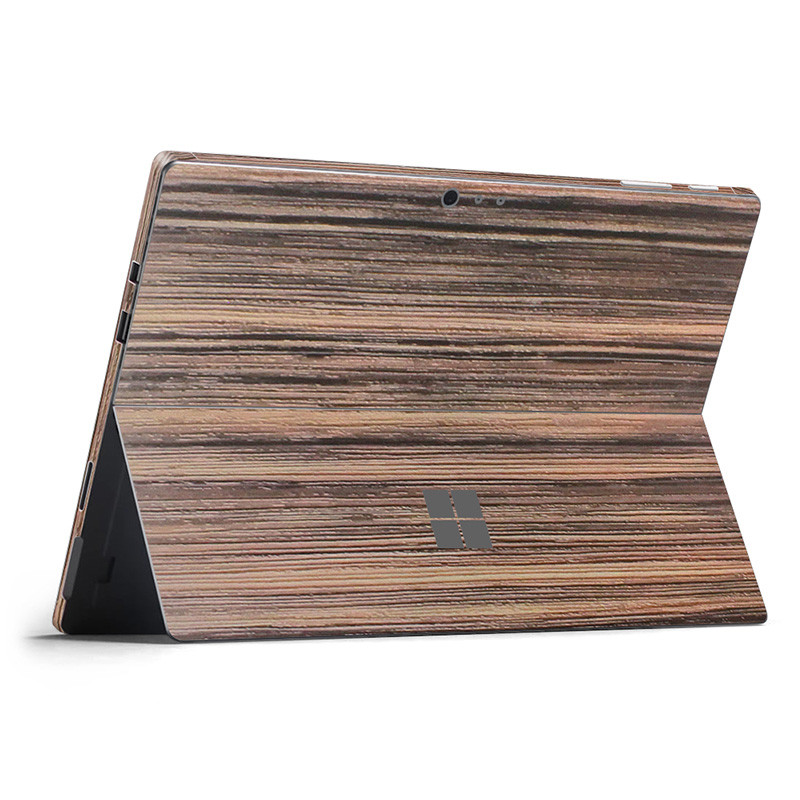 Design din lemn și cer pentru autocolant de piele Micro Surface Pro6 pentru surface pro 6 pro 5 Spate Autocolant de vinil pentru notebook complet pentru tabletă