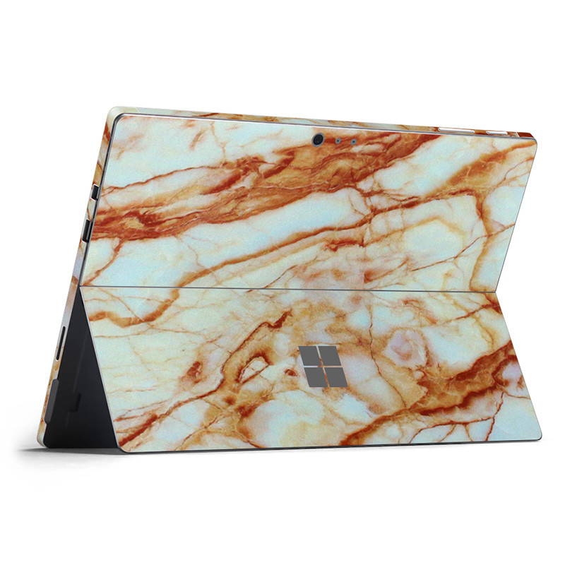 Design din lemn și cer pentru autocolant de piele Micro Surface Pro6 pentru surface pro 6 pro 5 Spate Autocolant de vinil pentru notebook complet pentru tabletă