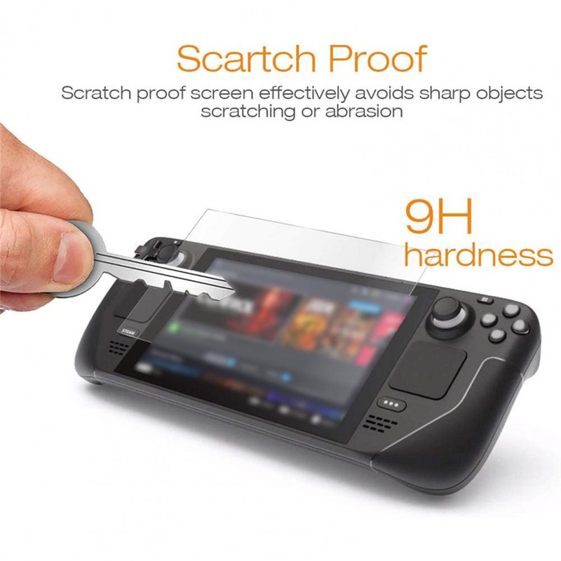 2 db Megbízható konzol képernyővédő fólia átlátszó karcálló, nagy keménységű játékkonzol védőburkolatok védő