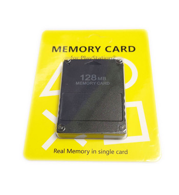 Κάρτα μνήμης υψηλής ποιότητας 8 MB 16 MB 32 MB 64 MB 128 MB για PS2 Αποθήκευση μονάδας δεδομένων Stick παιχνιδιού για PS 2