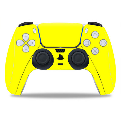 Tiszta színű dizájn PS5 vezérlőfelülethez Matrica PS5 Gamepad Joystick bőréhez PS5 kontrollerekhez Vezérlő pvc matrica