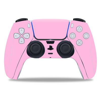 Tiszta színű dizájn PS5 vezérlőfelülethez Matrica PS5 Gamepad Joystick bőréhez PS5 kontrollerekhez Vezérlő pvc matrica