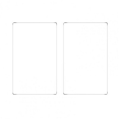 2 vnt Profesionalios patvarios konsolės ekrano apsauginės plėvelės Itin plonos, didelio kietumo žaidimų konsolės apsauginiai dangteliai, atsparūs aliejui