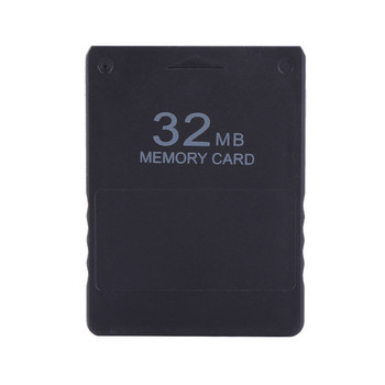 Μαύρο 128MB 64MB 32MB 16MB 8MB Παιχνίδι με κάρτα μνήμης Μονάδα αποθήκευσης δεδομένων ForSonyPS2 PS ForPlaystation 2 Εκτεταμένο αξεσουάρ παιχνιδιού καρτών