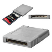 Adaptor convertor cititor de carduri flash de memorie pentru consola Nintendo pentru WII/NGC SD